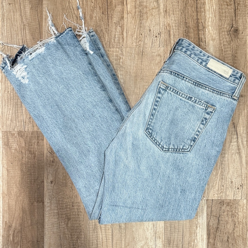 NWT AG ADRIANO GOLDSCHMIED THE JODI CROP high rise flare crop women’s Jeans 27